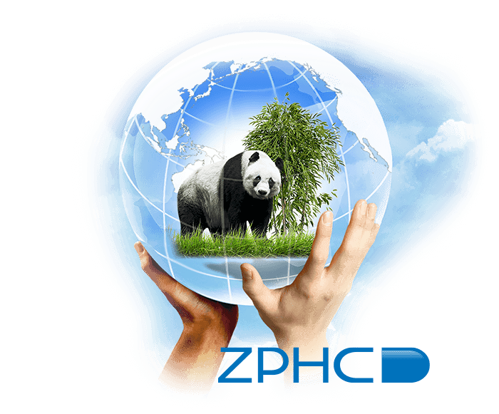 ZPHC globe logo with panda